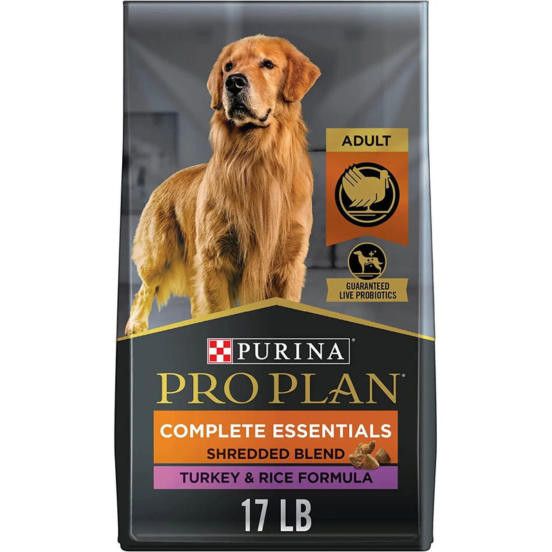 Purina Pro Plan High Protein Dry Dog Food with Probiotics 17 lb. Bag Purina Pro Plan