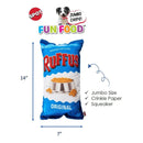 SPOT Fun Food Ruffus Chips Dog Toy 14" SPOT