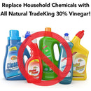 TradeKing 30% Vinegar The All Natural Alternative Home Cleaner 1 Gallon TradeKing