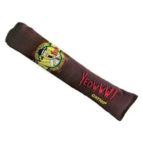 Yeowww Cat Toys with Organic Catnip Made in USA, Cigar Cat Toy