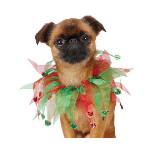 Aria Holiday Heart Scrunchies for Dogs, SM Aria