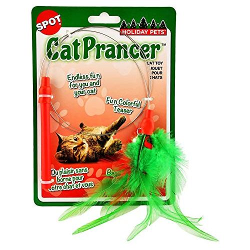 Ethical Pets Holiday Teaser Wand Prancer Cat Toy, 44" (Holiday, 44")