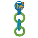 JW Pet Company Invincible Chains ST Triple Dog Toy, Small (Colors Vary)