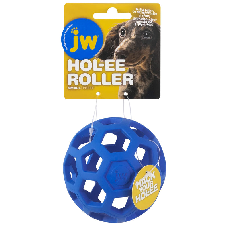 JW Pet HOL-ee Roller 9cm, Asst Blue, Green, Purple & Red