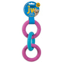 JW Pet Company Invincible Chains ST Triple Dog Toy, Small (Colors Vary)