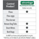 Advantage Flea Tick Household Spot and Crevice Spray 24 oz. Bayer