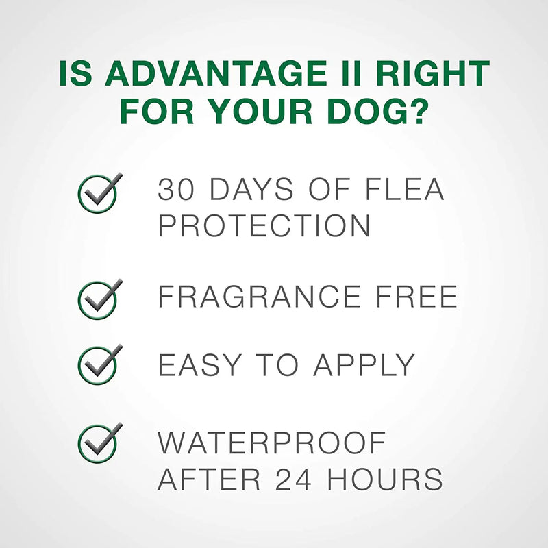 Advantage II Flea Prevention and Treatment XL Dogs Over 55lbs 4CT Bayer