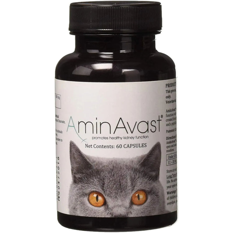 AminAvast 60 Sprinkle Cap Healthy Kidney Function for Cats and Dogs 300mg BioHealth