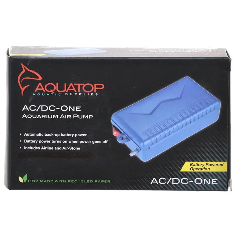 Aquatop AC/DC in One Aquarium Air Pump with Power Failure Sensor 2.5L/MIN Aquatop