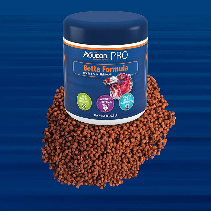 Aqueon Pro Foods Betta Formula Fish Food 1.4 oz. Aqueon