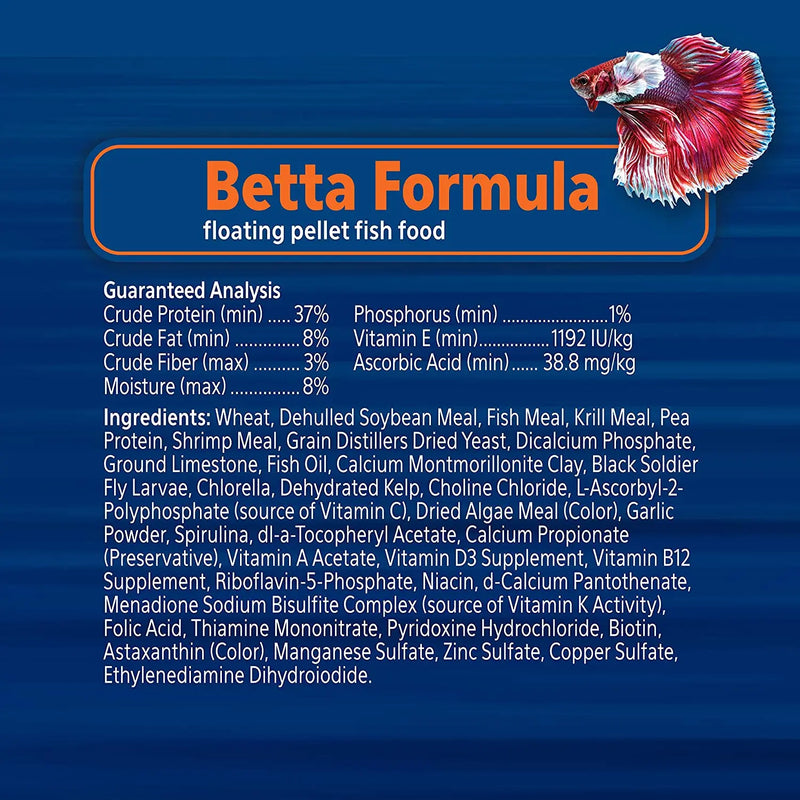 Aqueon Pro Foods Betta Formula Fish Food 1.4 oz. Aqueon