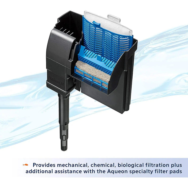 Aqueon Quietflow LED Pro Aquarium Power Filter 30 for Up to 45 Gallon Aqueon