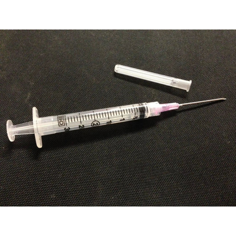 BD 3ml Syringe Luer-Lock with BD Precision Glide Needle 18gx1 1/2 1ct
