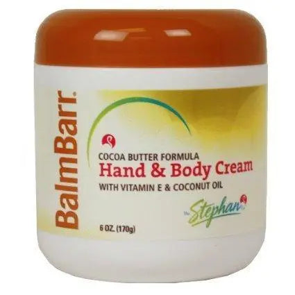 Balm Barr Hand and Body Creme Cocoa Butter 6 oz. Oakhurst