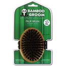 Bamboo Groom Palm-Held Brush for Pets Pet Adventures Worldwide