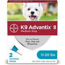 Bayer K9 Advantix II Flea Treatment for Medium Dogs 2 Month Supply Bayer