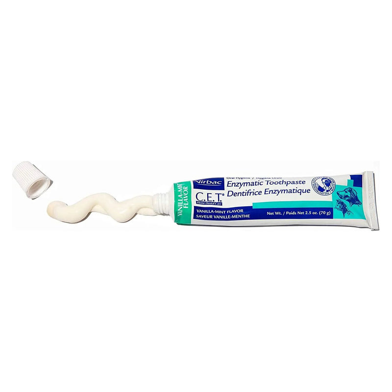 CET Toothpaste Mint-Vanilla Flavor for Dogs & Cats 70G Virbac