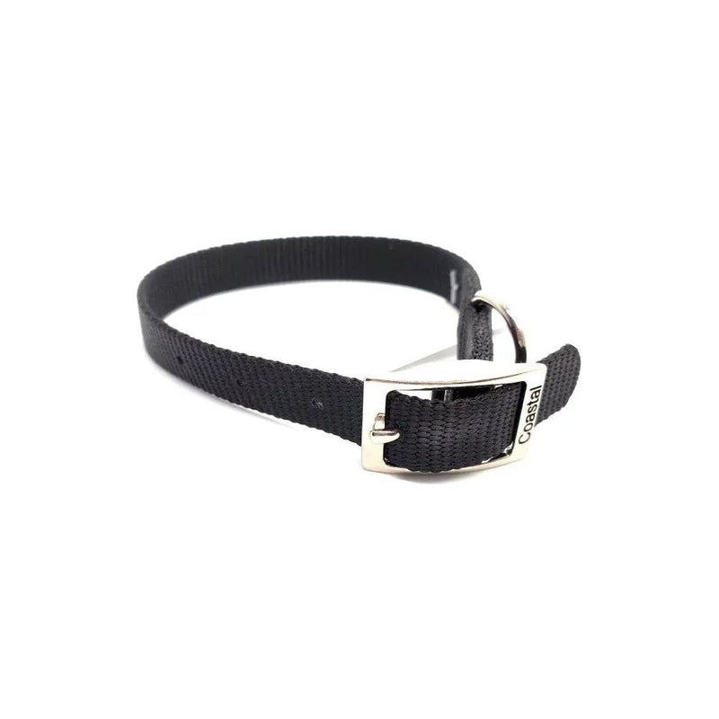 Coastal Black Nylon Dog Collar 12" Coastal Pet