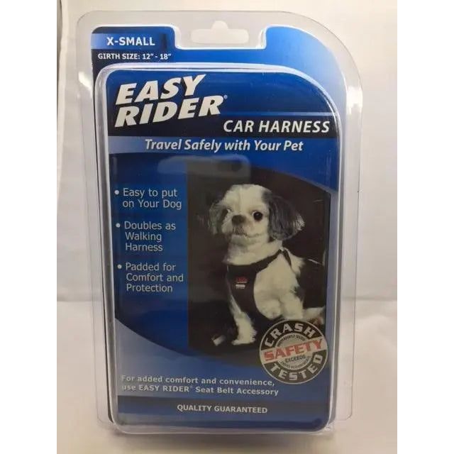 Easy Rider Adjustable Dog Car Harness Padded For Comfort