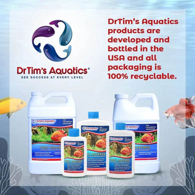 Dr Tim’s Aquatics First Defense for Freshwater Aquariums 4 oz. Dr. Tim’s Aquatics