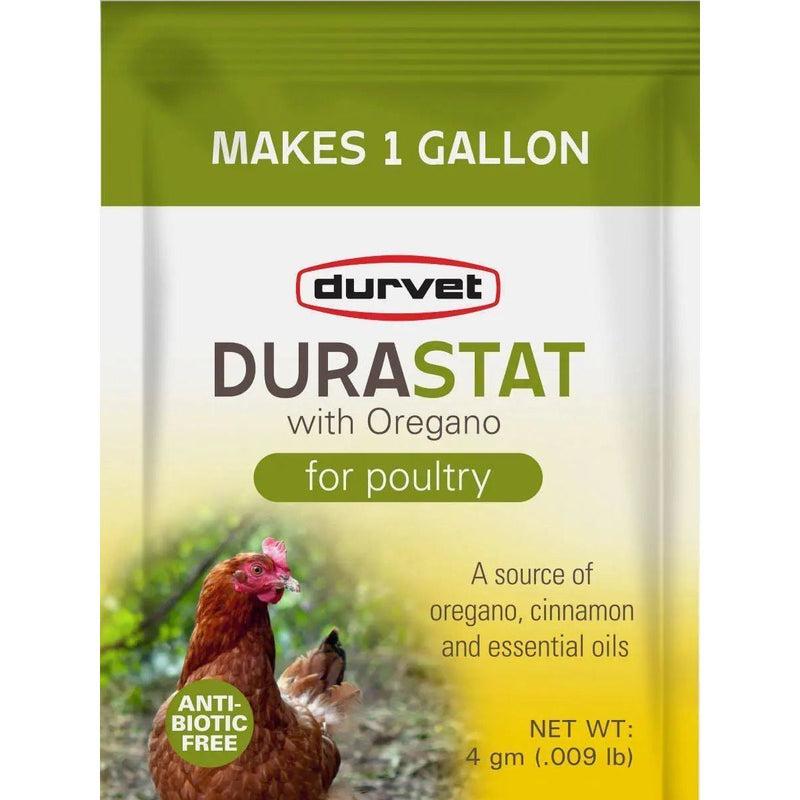 Durastat Poultry Chicken Water Flavor Enhancer 4gm 20CT Durvet