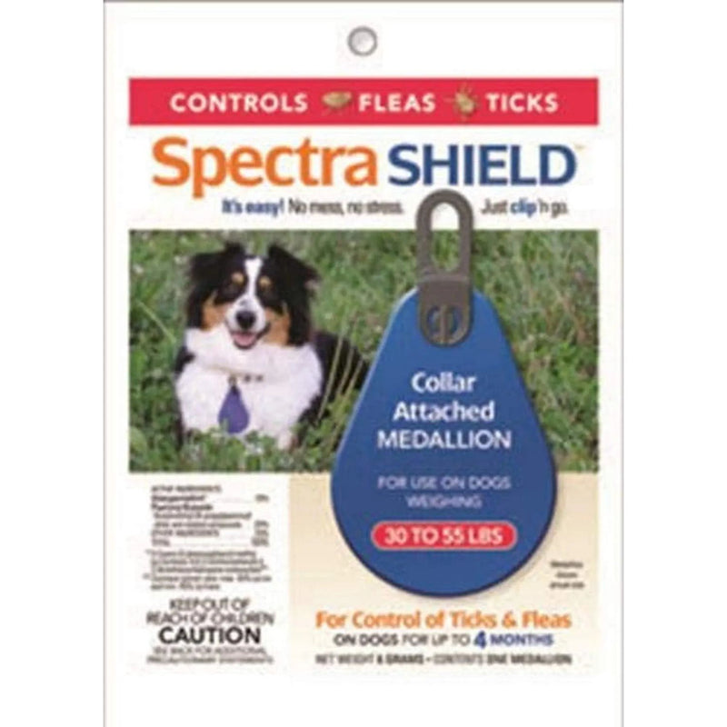 Durvet Spectra Shield Collar Medallion Dogs 30 to 55lbs. Durvet