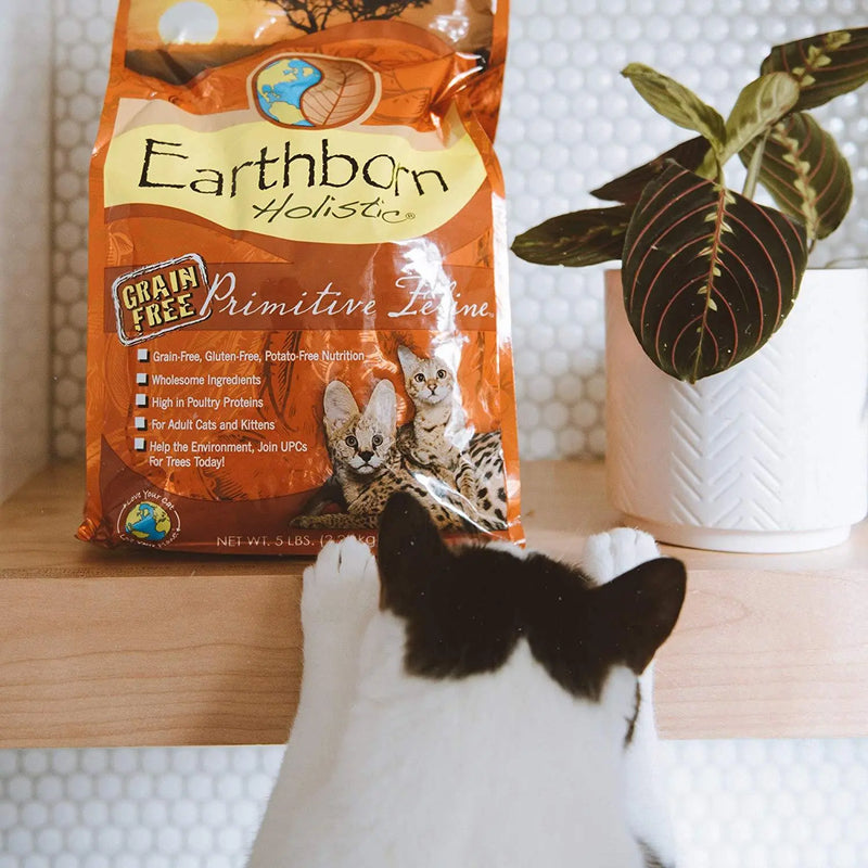 Earthborn Holistic Primitive Feline Natural Grain-Free Dry Cat Food 14 lbs. Earthborn Holistic