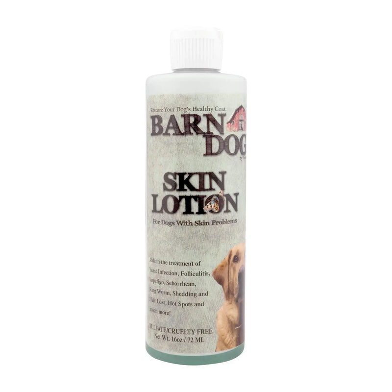 Equiderma Barn Dog Skin Lotion Topical Solution for Dogs 16 oz. Equiderma