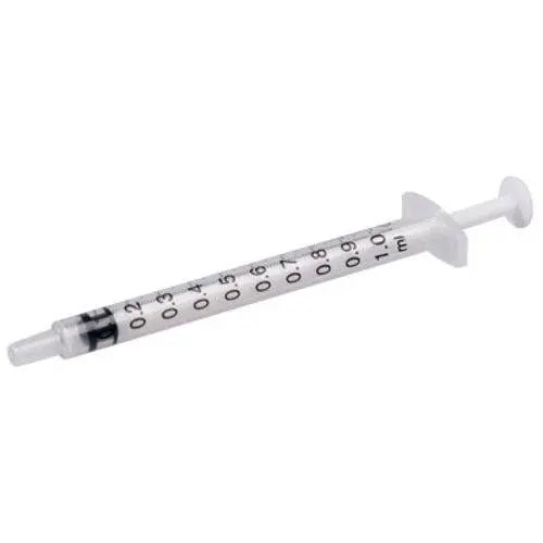 Exel 1ml Luer Slip with Cap Syringe with Caps Oral or Sterile Use Exel