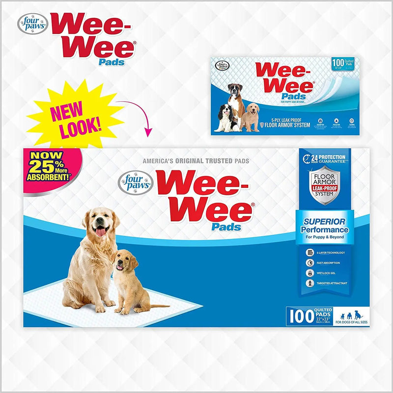 Four Paws Wee-Wee Puppy Pee Pads 9 lbs. Four Paws