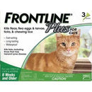 Frontline Plus Cats All Sizes 3 Months Supply Merial