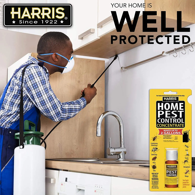 HARRIS Home Pest Control Concentrate, 1 fl. Oz. Harris