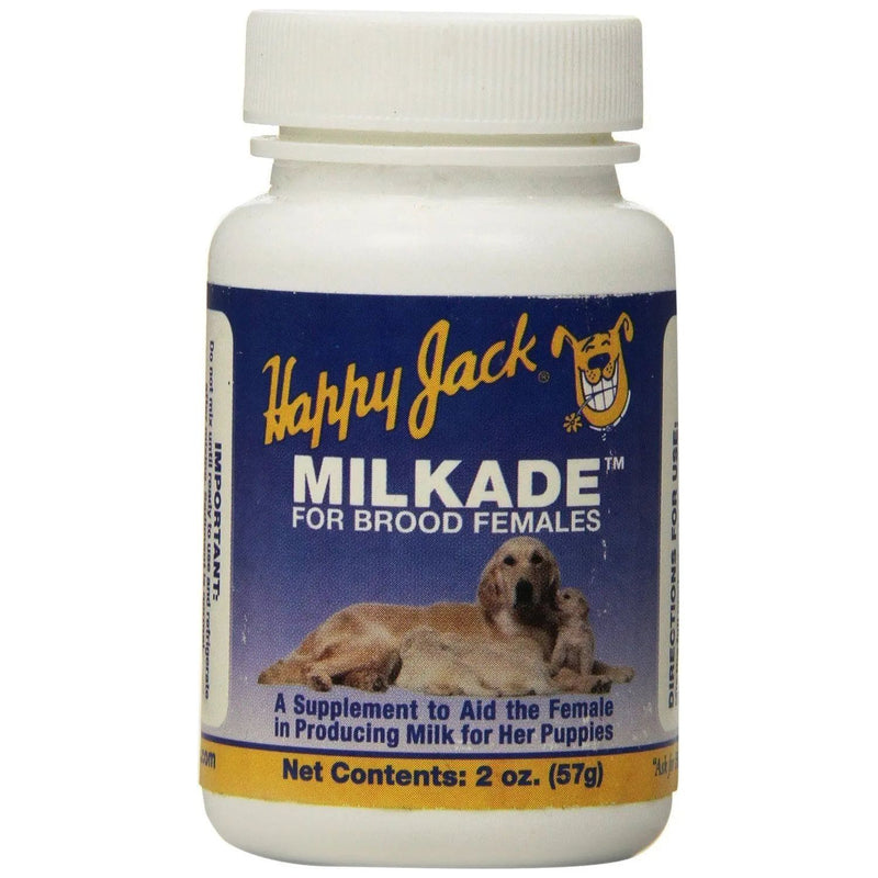 Happy Jack Milkade Pregnant Dog Supplement for Dogs 2 oz. Happy Jack