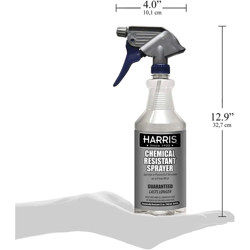 Harris Chemically Resistant Professional Spray Bottle 32 oz. 12CT Harris