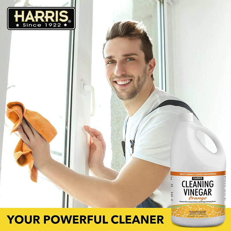 Harris Cleaning Vinegar, Mandarin Orange 128 Fl. Oz. Gallon Harris