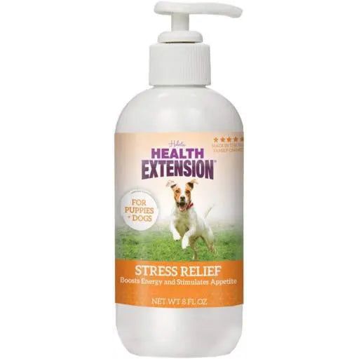 Health Extension Stress Relief Drops Supplement for Dogs 8 oz. Health Extension