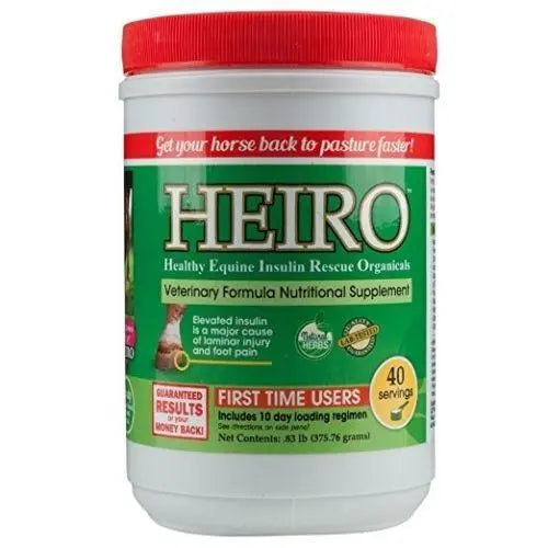 Heiro Horses Insulin Resistance Supplement  40 Servings Heiro