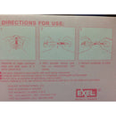 Hypodermic Disposable Needles 18G x 1 100 CT Pink Hub Color Exel