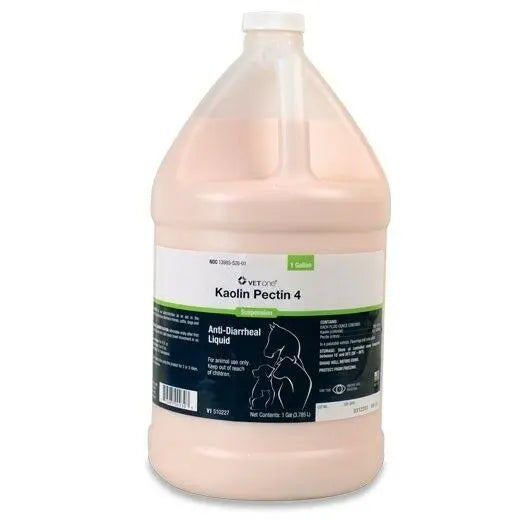 Kaolin-Pectin Anti Diarrhea Liquid Dogs Cats Horses Cattle 1 Gallon VetOne