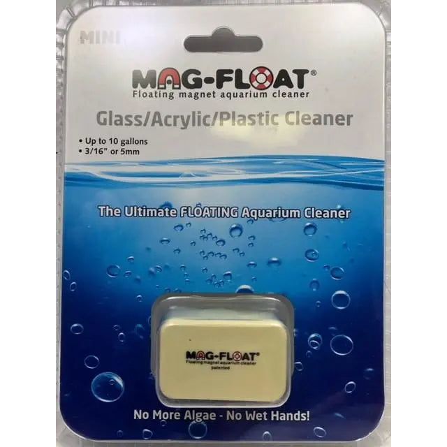 Mag-Float Floating Magnet Aquarium Glass Cleaner Mini Up to 10Gal Mag-Float