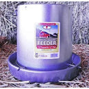 Miller Galvanized Steel Hanging Chicken Feeder Holds 12lb 2-Pack Little Giant