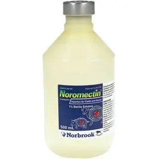 Noromectin Injection Control of Parasites in Cattle & Swine 500ML Norbrook