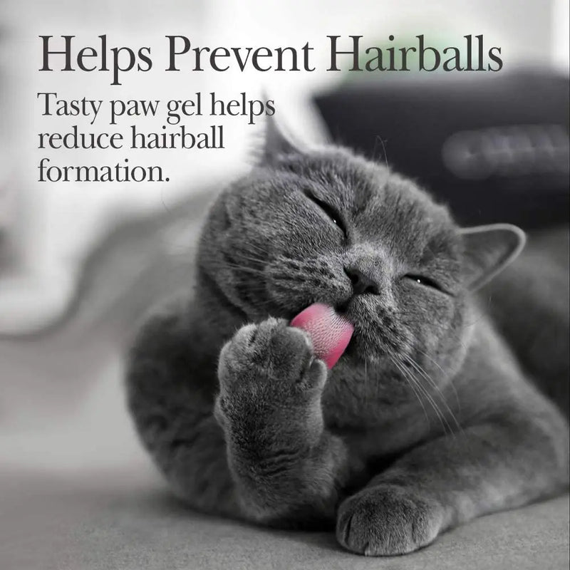 Nutri-Vet Cat Hairball Support Paw Gel Chicken Flavor 3 oz. Nutri-Vet