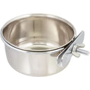 OmniPet Stainless Steel Coop Cup Food or Water Bowl for Pet 10oz. OmniPet