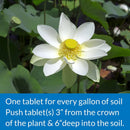Pondcare Aquatic Plant Food Potted Plant Fertilizer Tabs 3.8 oz. API