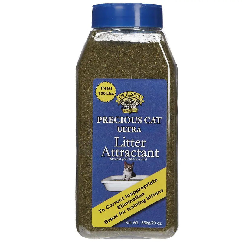Precious Cat Ultra Litter Attractant Perfect Tool For Training Kittens 20 oz. Dr. Elsey's