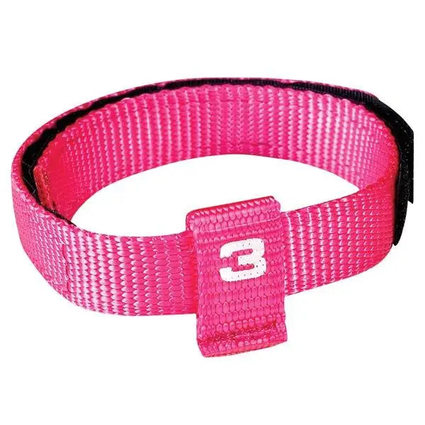 Puppy ID Collar Set Numbered Color Coded  Adjustable Bands Total Pet Health