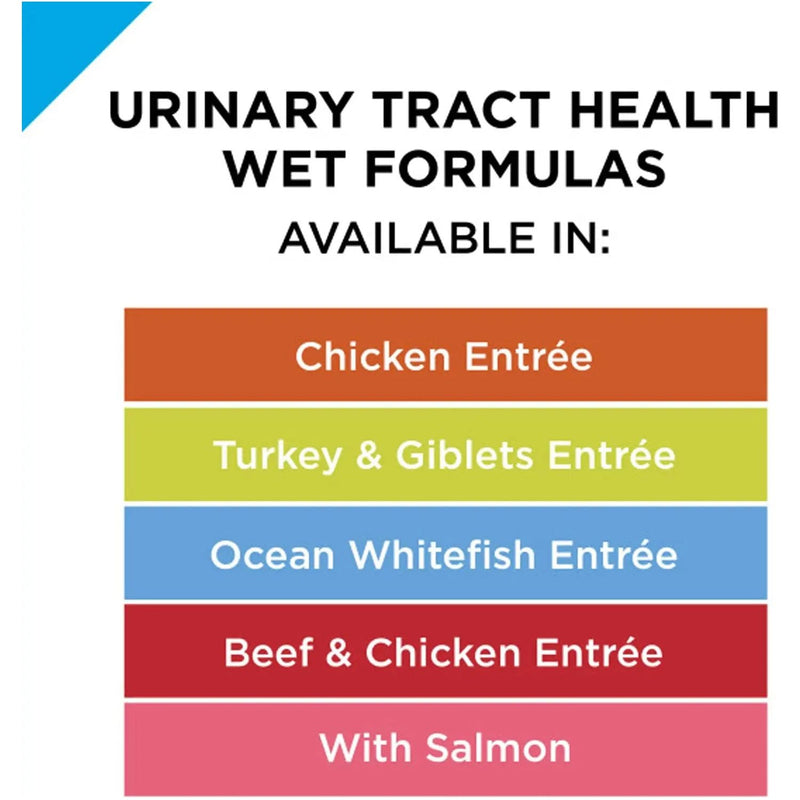 Purina Pro Urinary Tract Adult Wet Cat Food Beef Chicken 24ct 3oz Purina Pro Plan