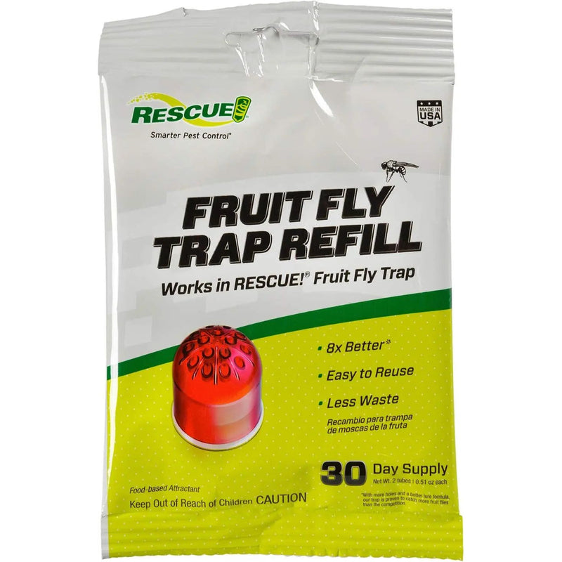 Rescue Fruit Fly Trap Bait Refill, 30 Day Supply RESCUE