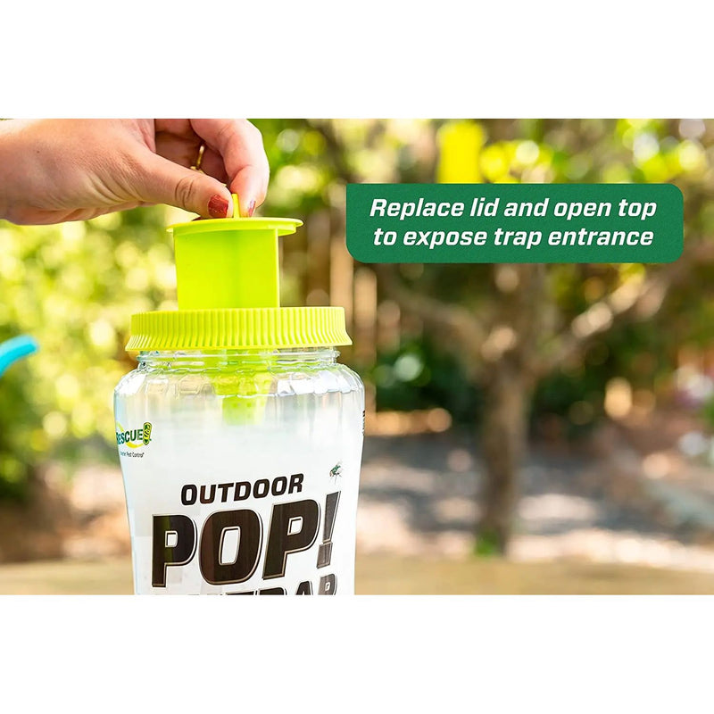 Rescue! Pop! Large Reusable Fly Trap RESCUE